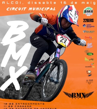 Cartell lliga local bmx