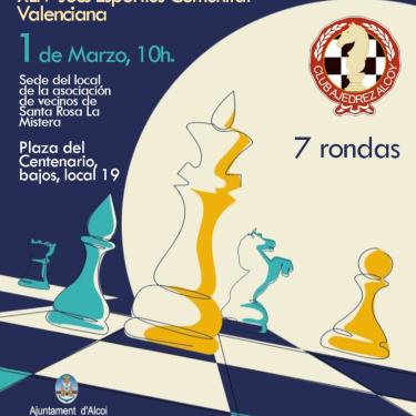 Cartell Torneig Provincial Escacs