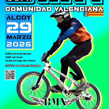 Cartell Copa Comunitat Valenciana BMX