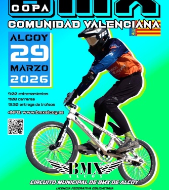 Cartell Copa Comunitat Valenciana BMX