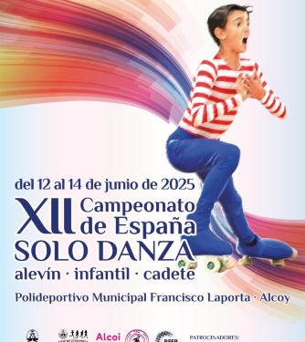 cartel campeonato patinaje