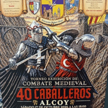 Cartell combat medieval