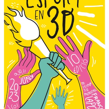 Cartel X Edición Esport en 3 D