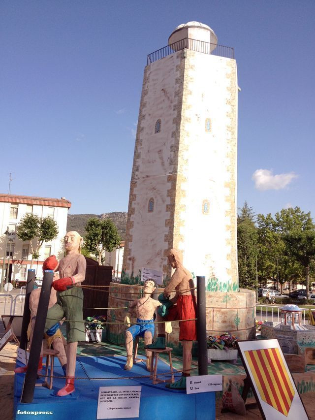 Fogueres de Sant Joan - Imatge d'una foguera