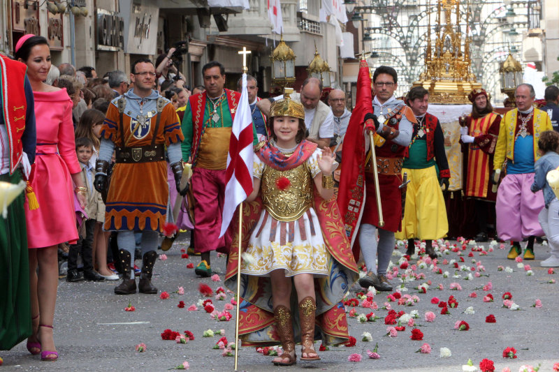 Fiestas de Moros y Cristianos - Imagen niño Sant Jordiet