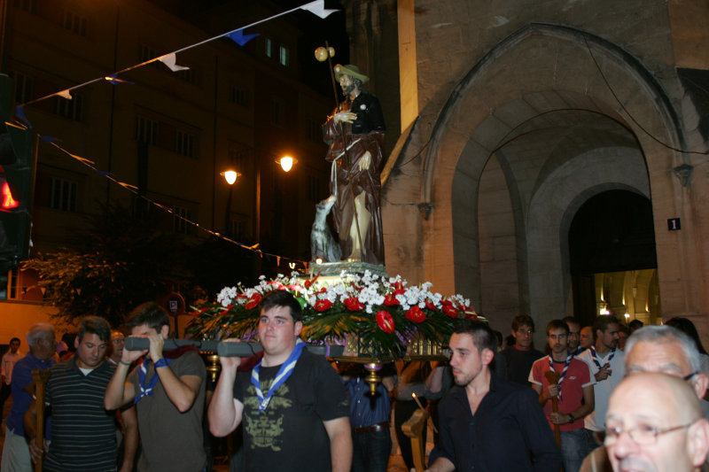 Festes de Sant Roc i Sant Sebastià d'Alcoi - Imatge del Sant