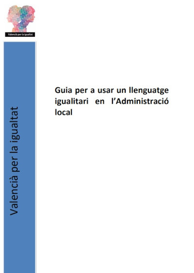 Portada'Guia llenguatge igualitari'