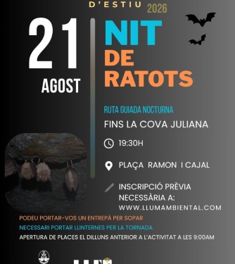 Cartell nit de ratots 21 d'agost explicació detallada en la notícia