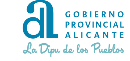 Logo Gobierno Provincial de Alicante. La Dipu de los pueblos