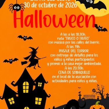 Cartel Halloween AV Els Clots