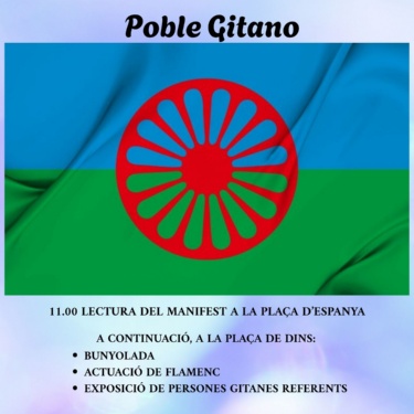 Cartel Día internacional Pueblo Gitano 2026