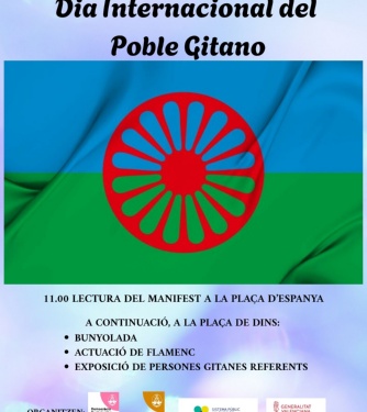 Cartell Dia internacional Poble Gitano 2026