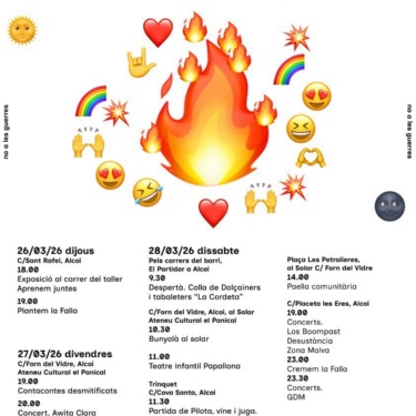 Cartell Festes Partidor 2026