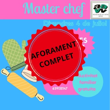 Cartell taller Masterchef COMPLET