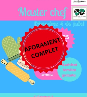 Cartell taller Masterchef COMPLET