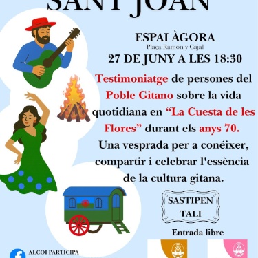 Cartell celebració dia Sant Joan
