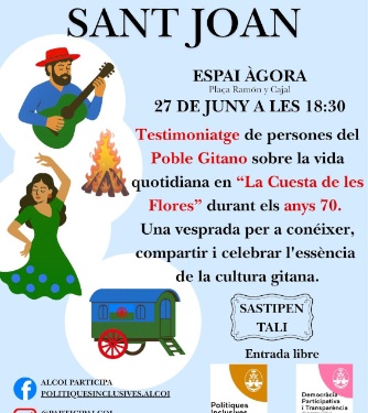 Cartell celebració dia Sant Joan
