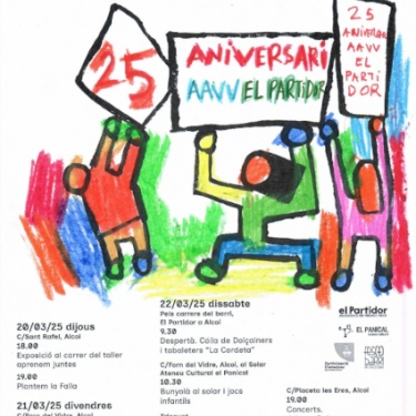 Cartell Festes Partidor 2025