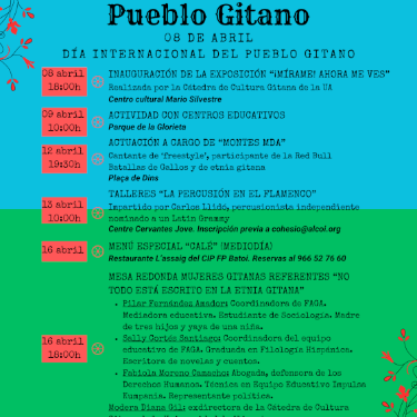 Programa celebración I Semana del Pueblo Gitano