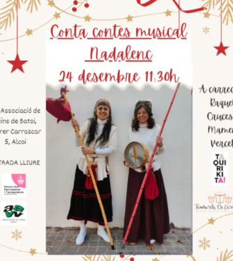 Cartell Conta contes nadalenc AV Batoi