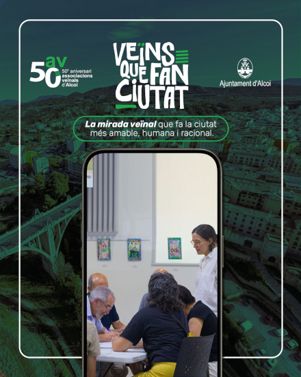 Cartel incidencia modelo de ciudad|Cartell incidència model de ciutat