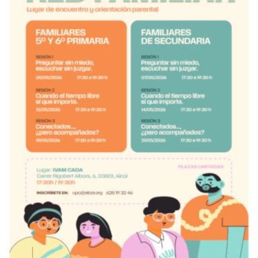 Cartel evento red familiar UPCCA