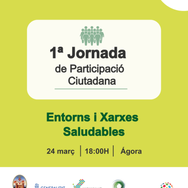 Cartell de la jornada de Salut