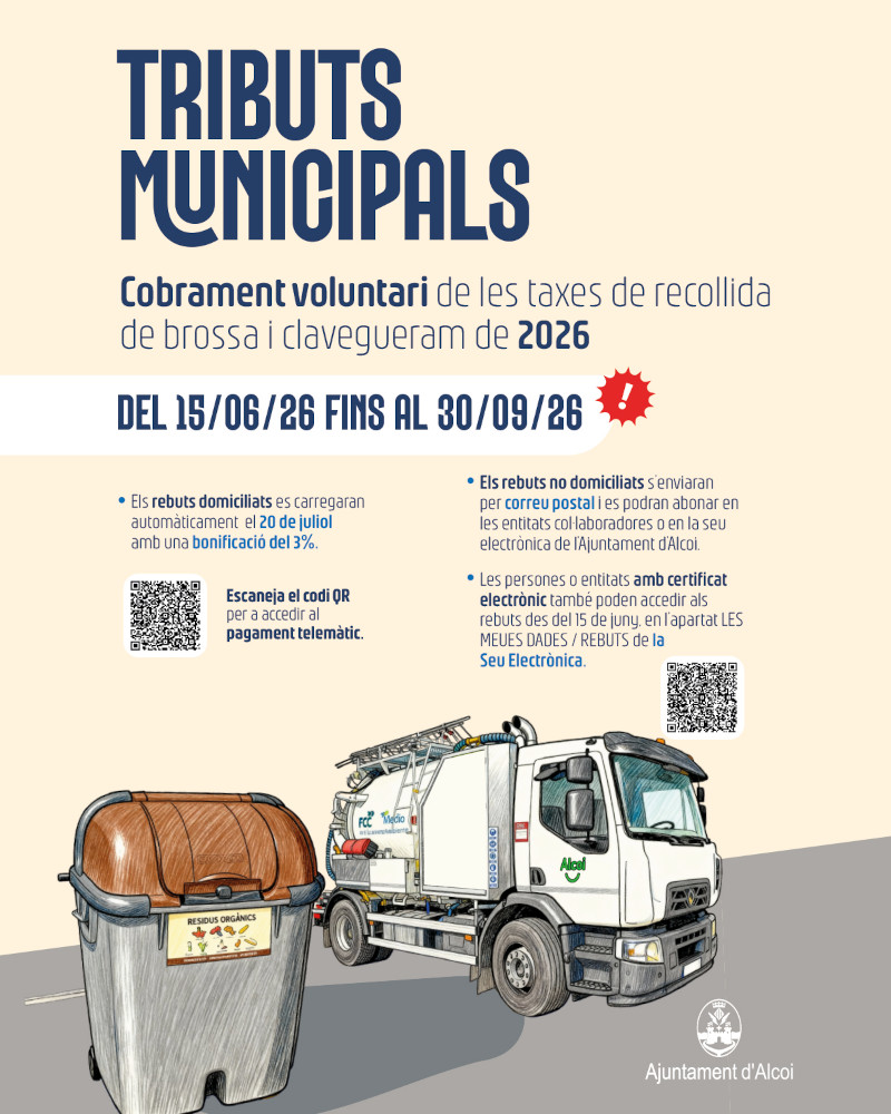 Cartell tributs Municipals