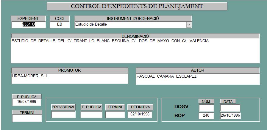 Captura 16 ED Tirant lo Blanc -Dos de Mayo-Valencia