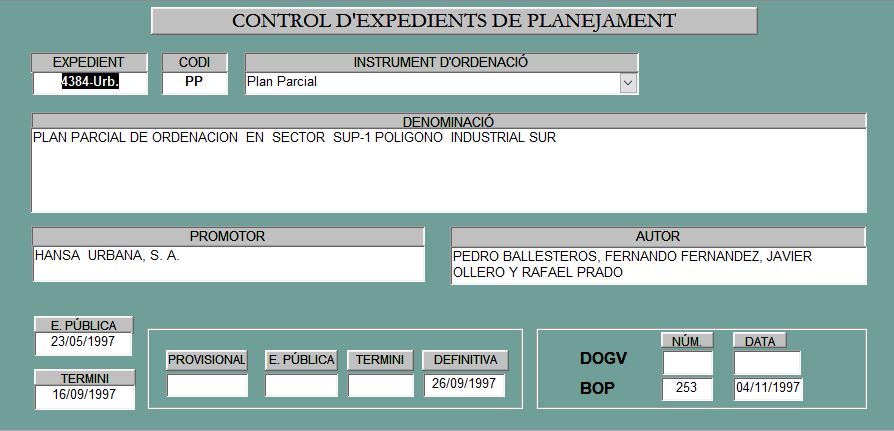 Captura 19 PP ord. sector SUP-1 Pol. Ind. Sur