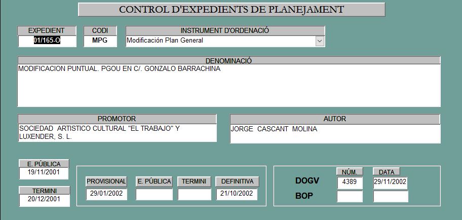 Captura 39 Modificación puntual PGOU en c. Gonzalo Barrachin