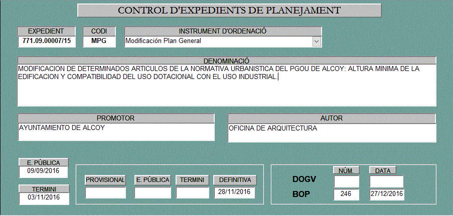 Captura 89 Modificación determinado articulos PGOU altura mínima de la edificación y compatibilidad del uso dotacional con el industrial