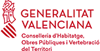 Logo Generalitat Valenciana - Conselleria d'Habitatge, Obres Públiques i Vertebració del Territori