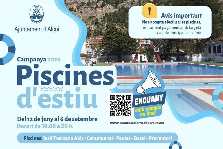 Piscines d'estiu 2026