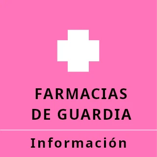 Farmacias de guardia. Información