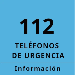 Teléfonos de urgencia. Información