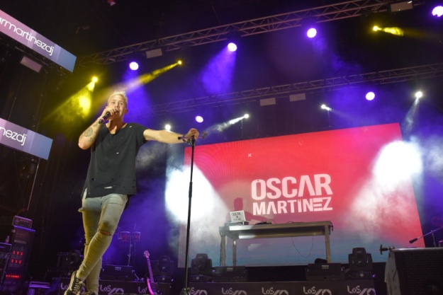 DJ Oscar Martínez en Los 40 Summer Live Alcoy 2022