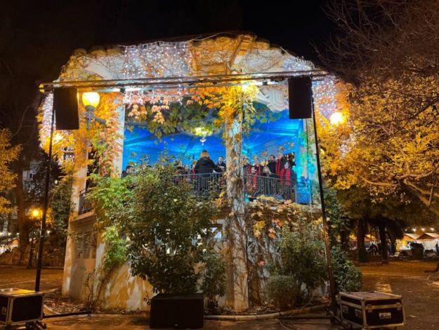 Actuació de gospel celebrada en La Glorieta