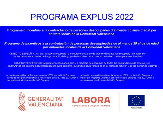 Cartell Ajuda Avalem Experiencia