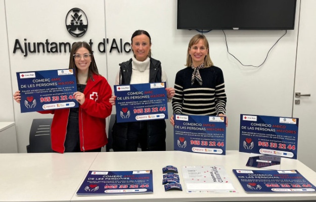 Rueda de prensa campaña Comercio amigo de las personas mayores