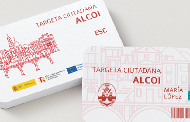 Diseño Tarjeta Ciudadana Alcoy