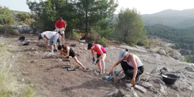 Excavacions en el Mas d'En Miró