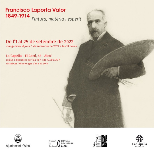 Cartel Exposición Laporta