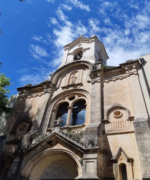 Fachada de la Ermita de la Font Roja