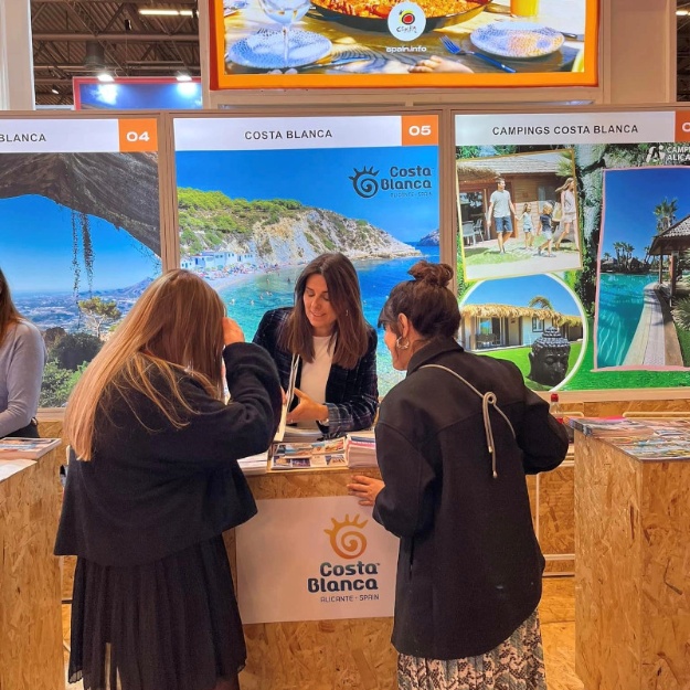 Stand d'Alcoi en la Fira de Turisme de Dinamarca