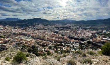 Imagen aérea de Alcoy