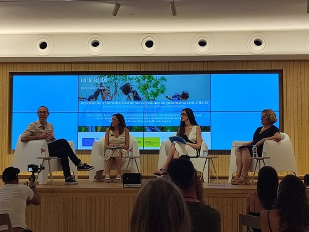 Encuentro de los grupos motores del proyecto de UNICEF en Madrid
