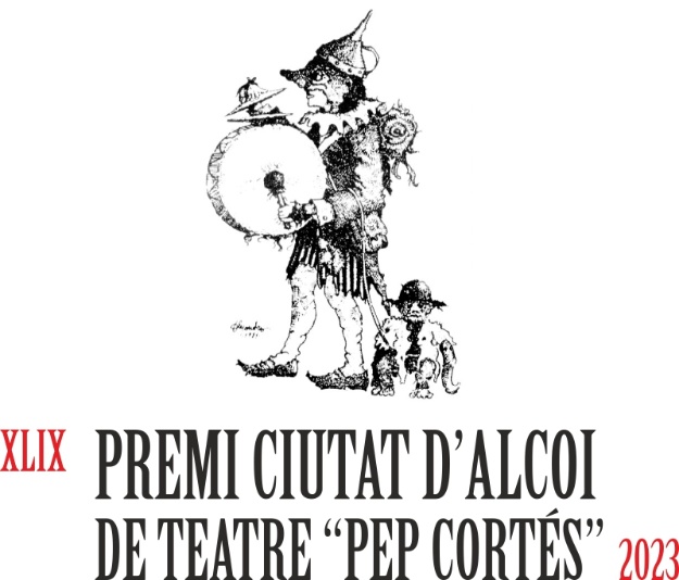 cartell anunciador del premi de teatre