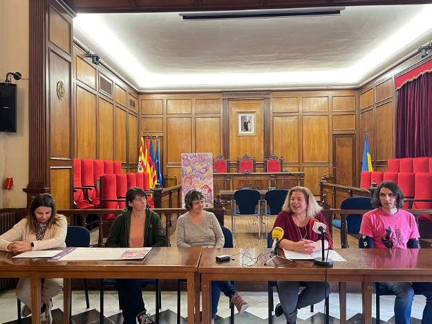 Presentación del cartel ganador del Día Internacional de la Mujer 2023 / Presentació del Cartell guanyador del Dia Internacinal de la Dona 2023