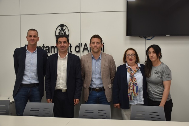 Presentación de la final de la Liga Iberdrola de Gimnasia Artística en Alcoy